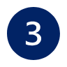 Blue circle with number 3